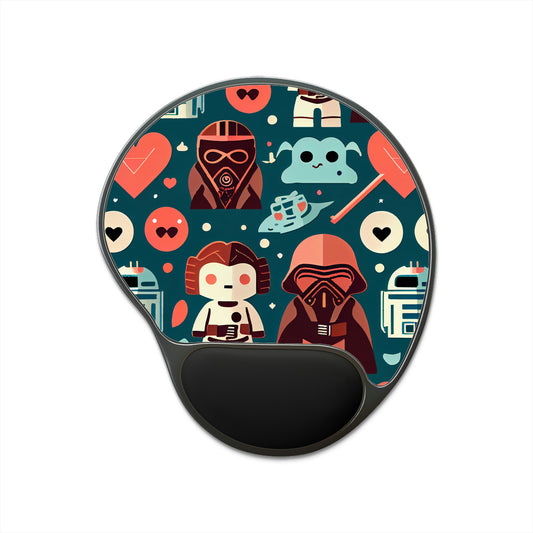 Star Wars Mouse Pad With Wrist Rest