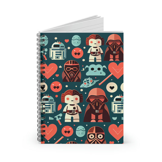 Star wars Spiral Notebook - Ruled Line